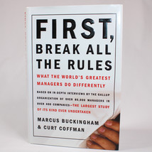 Signed First, Break All The Rules By Curt Coffman Hardback Book With Dust Jacket - £21.51 GBP