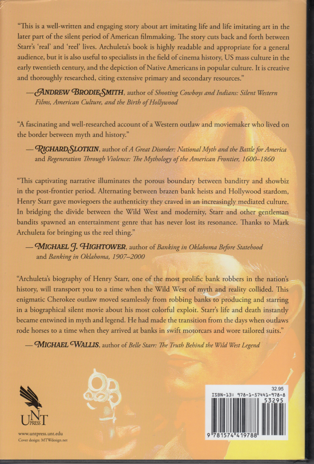 The Reel Thrilling Events of Bank Robber Henry Starr by Mark Archuleta (Book) Item image 2