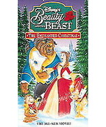 Disney&#39;s &quot;Beauty &amp; The Beast: The Enchanted Christmas&quot; 1997 VHS Tape Good - $87.28 MXN