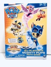 Paw Patrol Mighty Pups Path Game 2-4 Players &amp; Mighty Pups Chase Toy -NEW - £14.65 GBP
