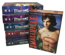 Smallville 7 Seasons DVD 1 2 3 4 5 6 7 Superman Clark Kent Tom Welling Lot Tapes - £15.53 GBP