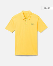 Hurley Men&#39;s H2O-Dri Ace Short Sleeve Polo in Armadillo Yellow-Size XL - £18.81 GBP