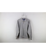 Vintage Pendleton Mens Medium Blank Cotton Knit Collared Pullover Sweate... - $81.39 CAD