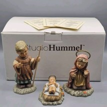 VTG 1996 Berta Hummel Nativity Set #33501 3-Piece Set w/Mary, Joseph, Baby Jesus - £51.47 GBP