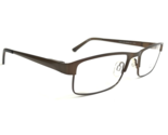 Sunlites Eyeglasses Frames SL4005 200 BROWN Rectangular Full Rim 54-18-140 - $46.44
