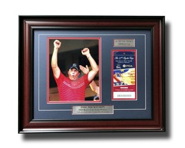 Phil Mickelson Framed Authentic 2008 Ryder Cup Ticket Collage COA Golf PGA Tiger - £273.42 GBP