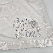 Baby Essentials Thank Heaven For Little One Blanket White Satin - $39.59