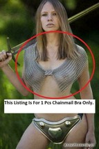 Neu Artikel Aluminium Kettenhemd Neckholder Mädchen Bekleidung Viking To... - £46.80 GBP+