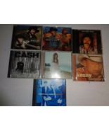 CD LOT OF 7  Music CDs Country Western Cash, Waylon, Brooks Dunn, Chesne... - $21.78