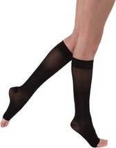 JOBST UltraSheer Knee High 15-20 mmHg Compression Stockings, Open Toe, Small, Cl - £47.44 GBP
