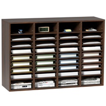 VEVOR Literature Organizers, 36 Compartments, with Adjustable Shelves, B... - $114.99