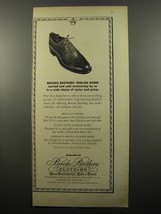 1950 Brooks Brothers Clothing Ad - English shoes carried and sold - £14.90 GBP