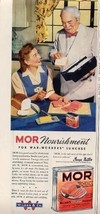 World War 2 Wilson MOR Canned Meat Ad - £10.88 GBP