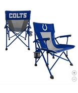 Indianapolis Colts Hand Arm Chair Blue Gray NFL Tailgating Camping Cup H... - $98.99