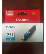 Canon CLI-251C CLI-251 Cyan ink GENUINE New In box - £25.59 GBP