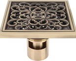 10X10Cm Floor Drain: Antique Copper Shower Drain Kit With Drain Cover For - $32.94