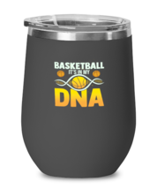 Wine Glass Tumbler Stainless Steel Funny Basketball Hoopers  - £25.99 GBP