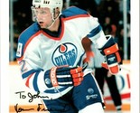 JIMMY Carson Edmonton Oilers Autografato 8x10 Foto NHL Hockey - $17.35