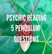 Same day psychic reading 5 five questions pendulum same day - £19.66 GBP