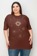 Simply Love Full Size Space Galaxy Constellation Graphic T-Shirt - £21.50 GBP