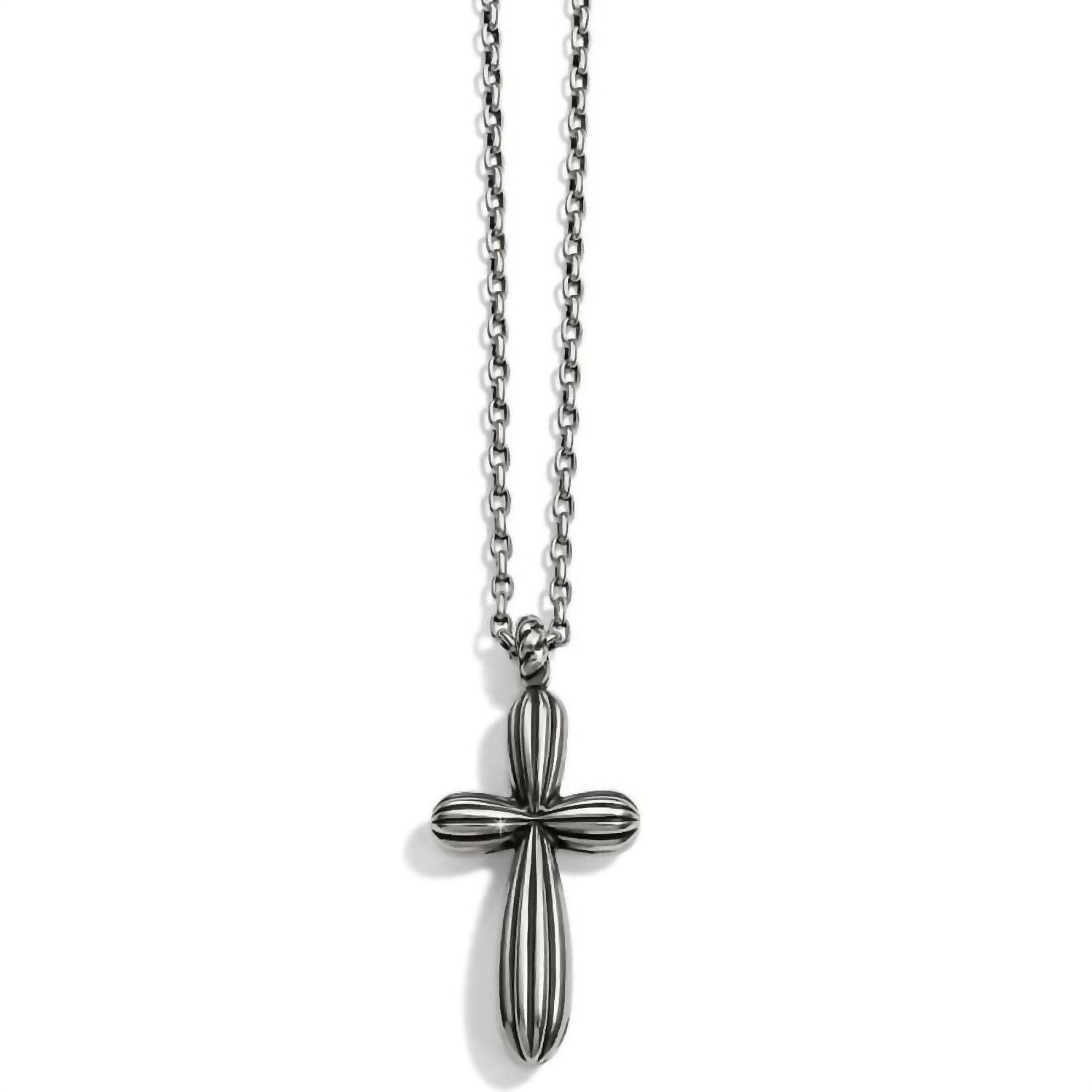 Brighton Women&#39;s Amphora Large Cross Necklace Size One Size - $67.32