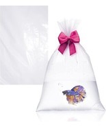 Plastic Aquarium Fish Shipping Bags Watertight 12&quot; x 18&quot; x 2mil 100ct - £22.46 GBP