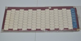 Lot of 23 Hobart Paper Keyboard Pad Overlays Part# 258680 5X16 - £29.13 GBP