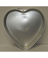 Rare Vintage 1991 Wilton Enterprises Heart Aluminum Cake Pan 2105-5176 - €21,14 EUR
