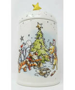 Disney Classic Winnie the Pooh Christmas Holiday Cookie Treat Jar 11” Ne... - £41.42 GBP