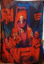 DEATH Scream Bloody Gore FLAG CLOTH POSTER BANNER CD DEATH METAL - £15.73 GBP