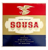 John Philip Sousa Marches Full Band Concert 1958 Vinyl Record 33 12&quot; VRF1 - £23.58 GBP