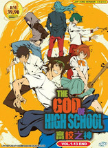 DVD Anime The God Of High School (Volume.1-13 End) English Dubbed &amp; All Region - £55.75 GBP