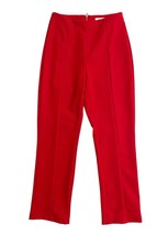 Tiger Mist Red Stretch High Waist Pants Cropped SZ M New - $49.00