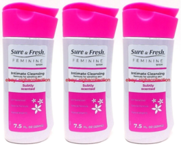 ( Lot 3 ) Feminine Wash Intimate Cleansing SUBTLY SCENTED Sensitive Skin... - €22,94 EUR