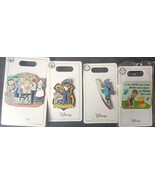 (4) NEW Disney collection Pins Lot. Pooh, Stitch, Dalmatians, Serve&amp;Protect - $49.50