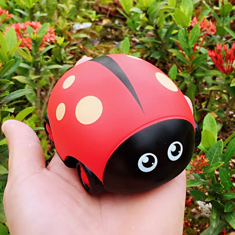 Cartoon Insect Pull-back Car Toy Inertia Fall Resistant Min Toy Car for Kids LBV - £7.39 GBP+