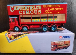 CORGI CLASSICS 97896 CHIPPERFIELDS CIRCUS POLE TRUCK LTD. ED. 1994 W/POS... - $524.47 MXN