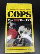 Sealed NEW VHS COPS - Too Hot for TV uncensored 1996 - £7.40 GBP