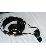 AKG K240 Studio Monitor Headphones Over Ear 600 Ohms TESTED w4a - $1,024.11 MXN