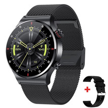 Qw33 Smart Watch Bluetooth Talk Heart Rate Blood Oxygen Sleep Music Player Step  - £40.17 GBP
