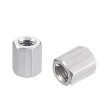 uxcell M5 x 0.8-Pitch 10mm Length 304 Stainless Steel Metric Hex Couplin... - $12.99