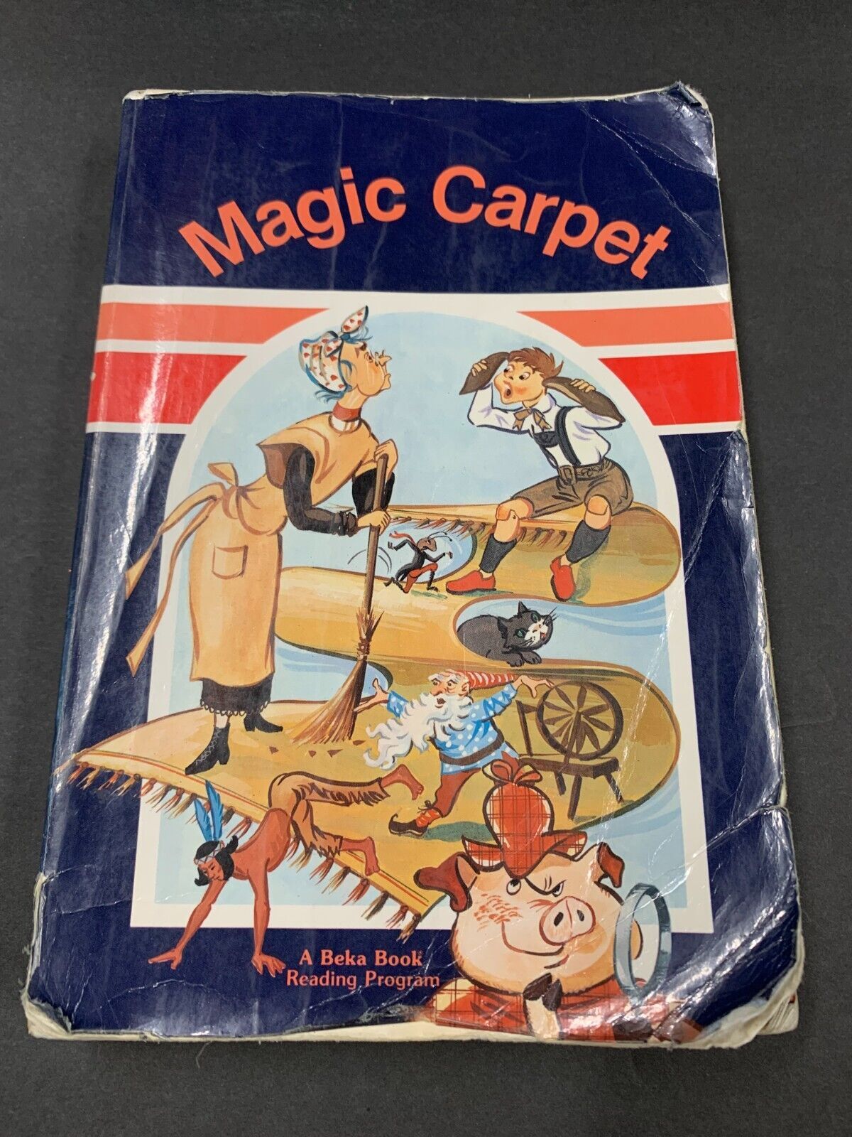 Primary image for A Beka Book 3-7 Magic Carpet Reading Program 1986 Printing Student Textbook