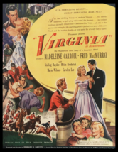 1941 Paramount Presents Virginia in Technicolor Print Ad - $14.20
