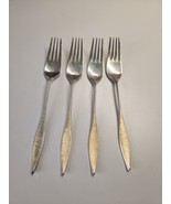 Set Of 4 CELLINI 7 5/8&quot; FORK Reed &amp; Barton Sterling - $170.99