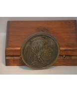 Pre-Owned Vintage Round Indian Head Belt Buckle - €17,05 EUR