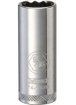 DeWALT DWMT74148OSP 12-Point Chrome SAE Deep Socket, 3/8 in. Drive 9/16 ... - $23.93