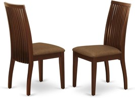 Microfiber Upholstered Seat And Mahogany Solid Wood Frame Are Features Of The - $191.92