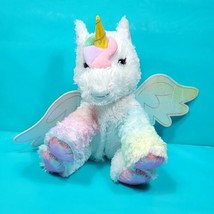 Barbie Dreamtopia Kiss &amp; Care Unicorn Plush Stuffed Toy Light Up Horn Sound - £17.12 GBP