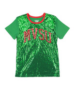 MISSISSIPPI VALLEY STATE SEQUIN TEE UNIVERSITY FOOTBALL  SHORT SLEEVE T-... - €35,95 EUR