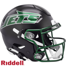 New York Jets Helmet Riddell Authentic Full Size SpeedFlex Style On-Field Altern - $880.49